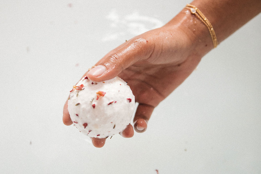 Boules de bain parfumées avec bijou.