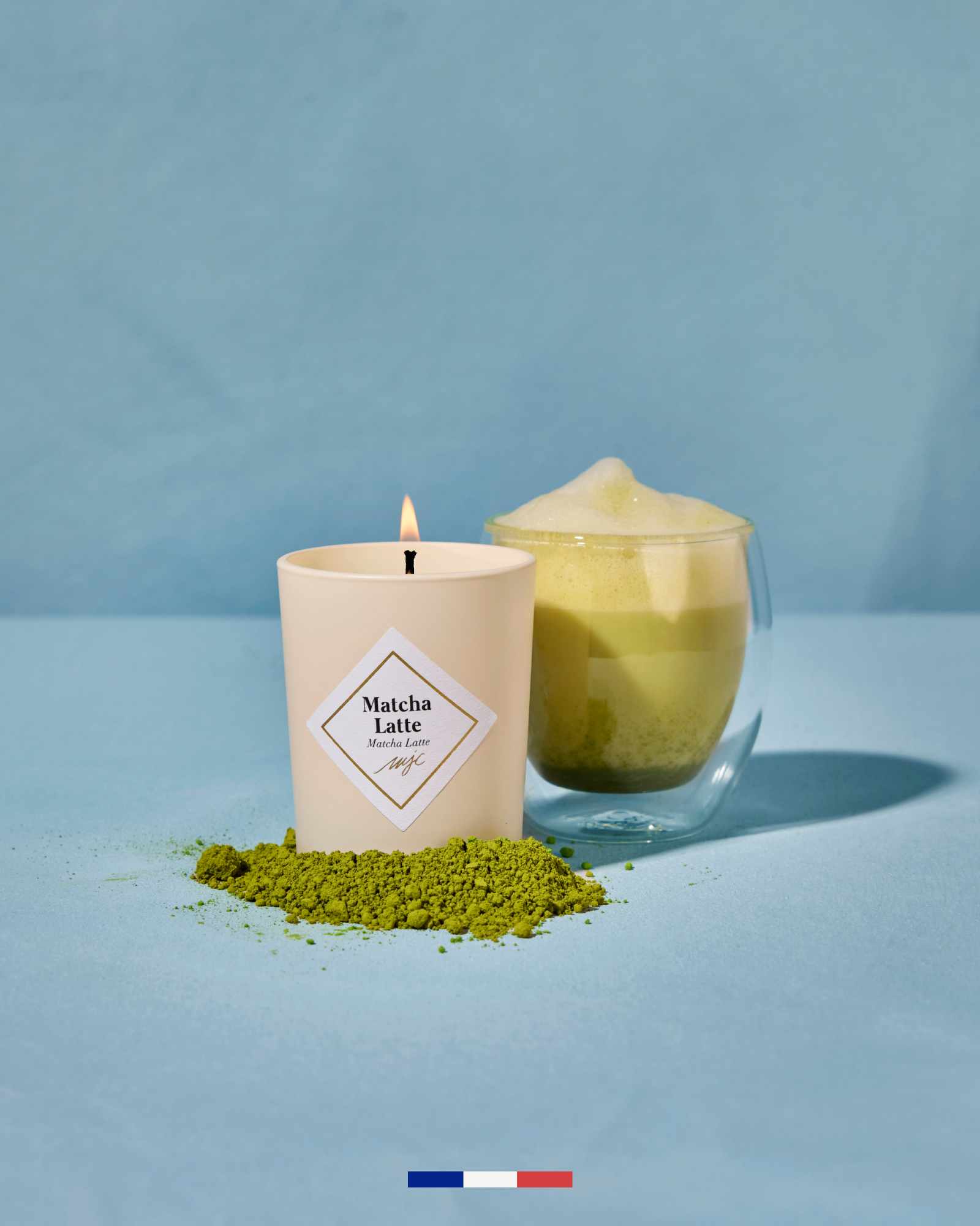 Petite bougie Matcha Latte