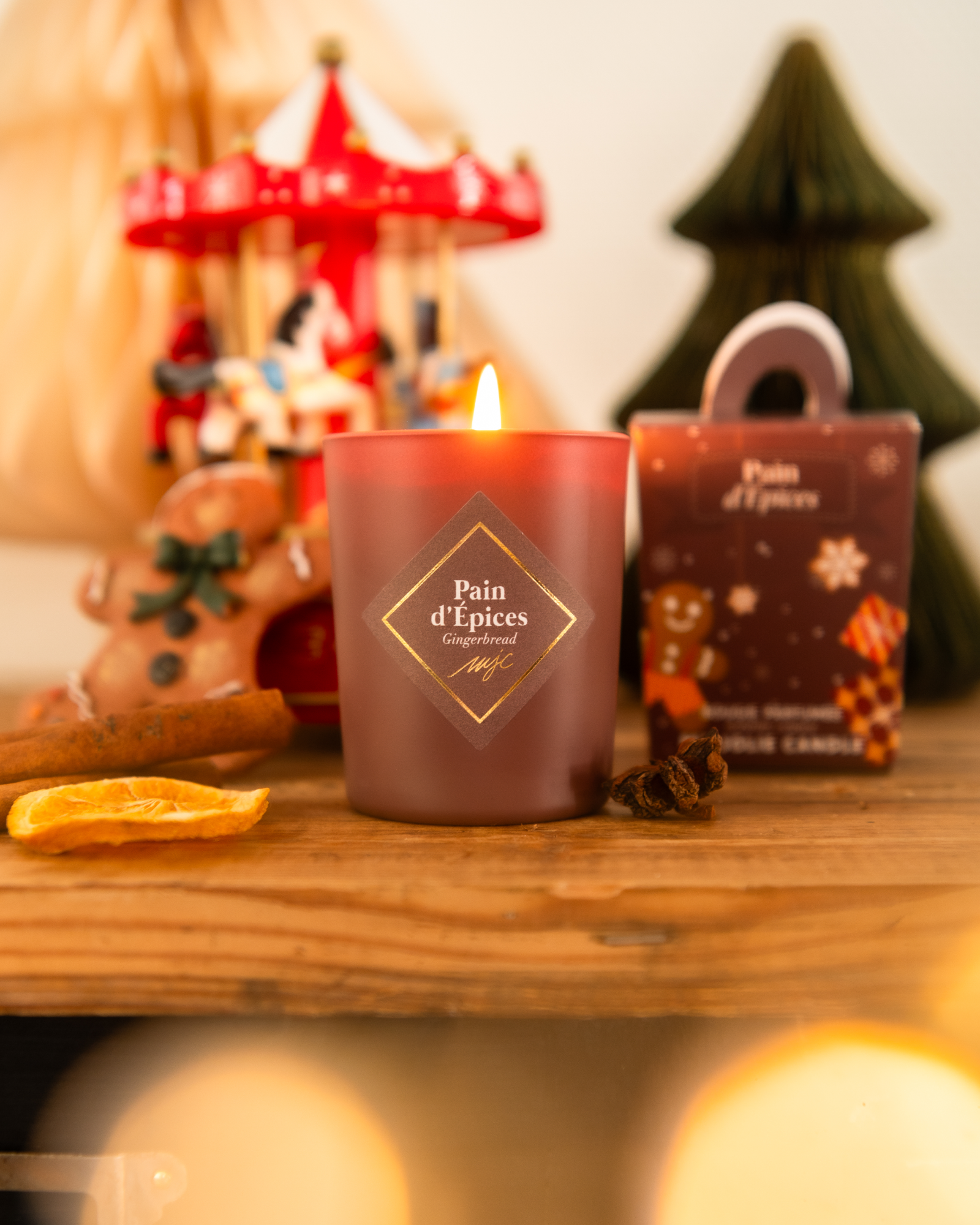 Petite bougie Pain d'Epices